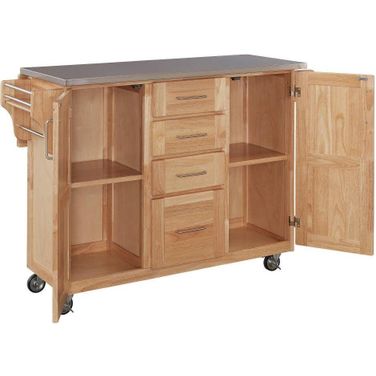 General Line Brown Kitchen Cart 5086-95