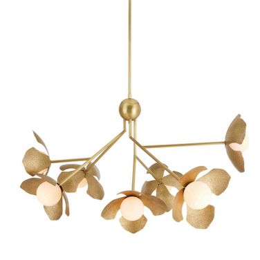 Generosa Chandelier In Antique Brass
