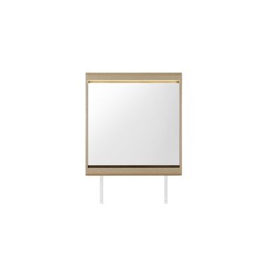 Genesis Mirror with LED In Gold