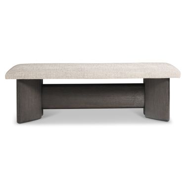Geneve Bench In Beige and Tan