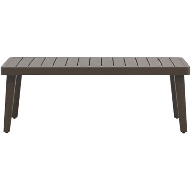 Genova Patio Coffee Table In Brown