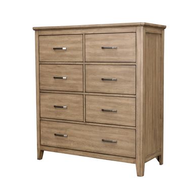 Geo Heights Chest In Butterscotch
