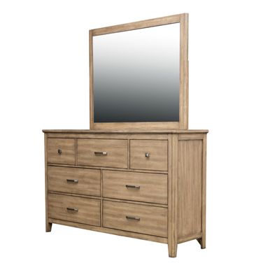 Geo Heights Dresser In Butterscotch
