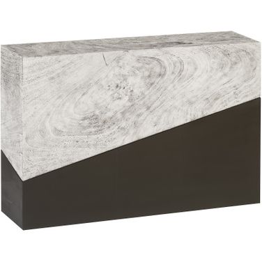Geometry Console Table In Grey