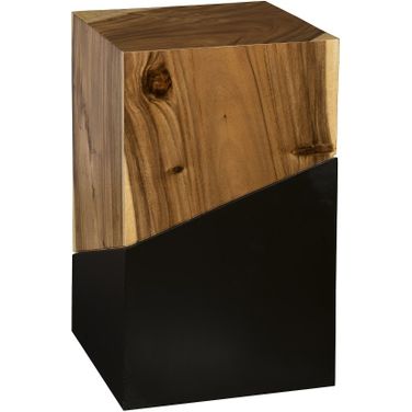 Geometry 14 Inch Side Table In Black