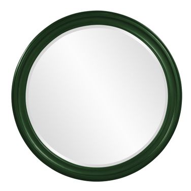 George Mirror In Glossy Hunter Green