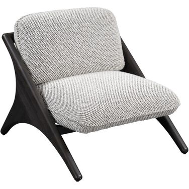 Georgia Accent Chair In Gray