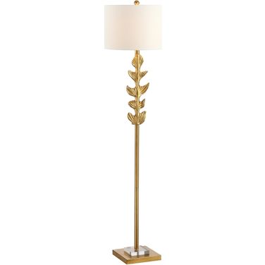 Georgiana Gold Leaf Floor Lamp