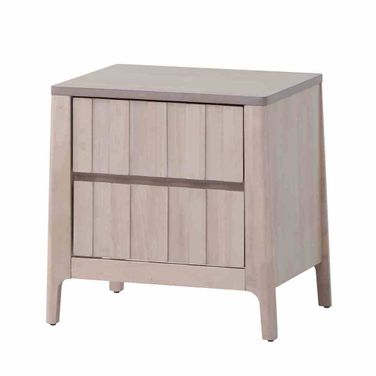 Gervais Nightstand In White Wash