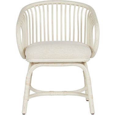 Getaway Egret Aruba Rattan Dining Chair