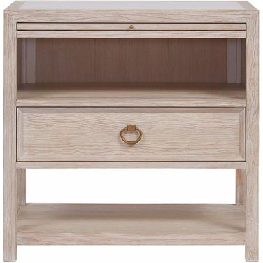 Getaway Drawer Nightstand In Antique Brass