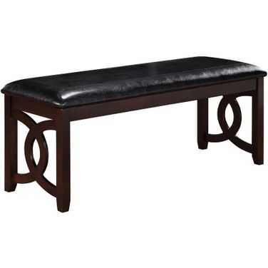 Gia Ebony 46 Inch Bench