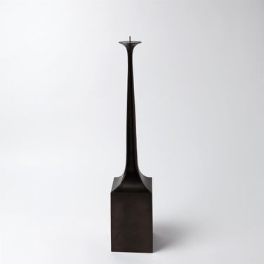 Giac Large Candle Stand In Bronze