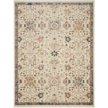 Giada Ivory/Multi 1'6" x 1'6" Rug