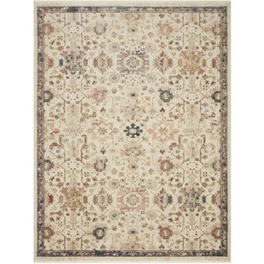 Giada Ivory/Multi 6'3" x 9' Rug