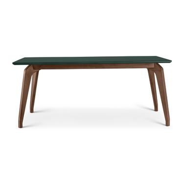 Giane Dining Table In Floresta Green