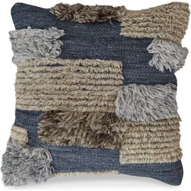 Gibbend Blue And Gray Pillow
