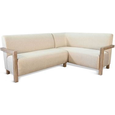 Gibson Breakfast Nook Sofa Bench Set In Wheat