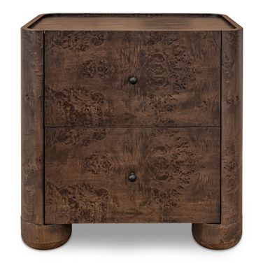 Gibson Nightstand In Dark Brown