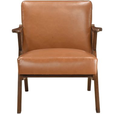 Gideon Accent Chair In Brown