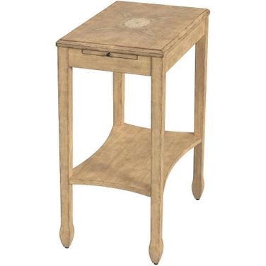 Gilbert End Table In Antique Beige