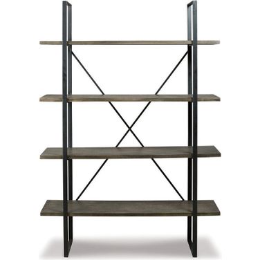 Gilesgrove Gray Bookcase