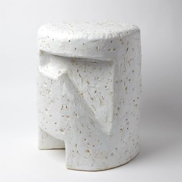 Gilles Side Table In White