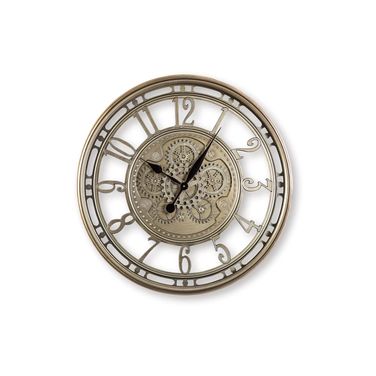 Gilover Wall Clock In Champagne