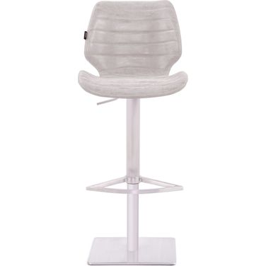 Gina Gas Lift Barstool In Vintage Light Grey