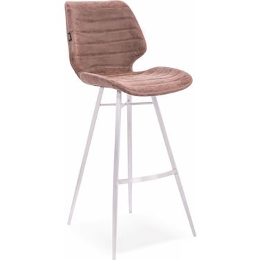Gina Vintage Brown Bar Stool