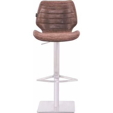 Gina Gas Lift Barstool In Vintage Brown