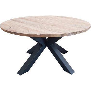 Giulia 60 Inch Reclaimed Natural Teak Dining Table
