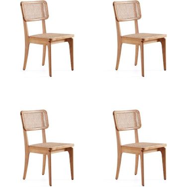 Giverny Dining Chair In Nature Cane Set of 4