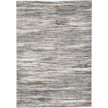 Gizela Ivory Beige and Gray Large Rug