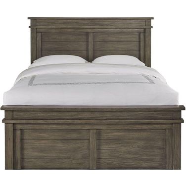 Glacier Point Grey Stone King Captains Storage Bed