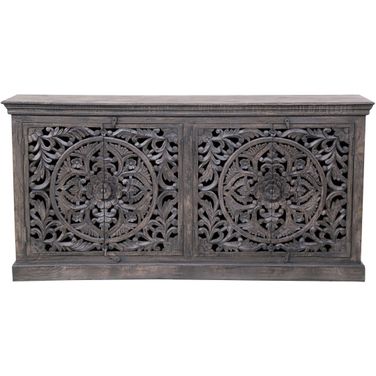 Gladius 4 Door Sideboard In Gray