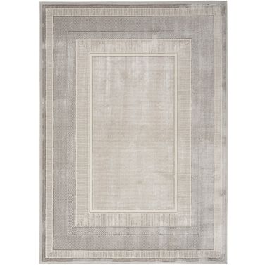 Glam 7'10" x 9'10" Indoor Rug In Silver