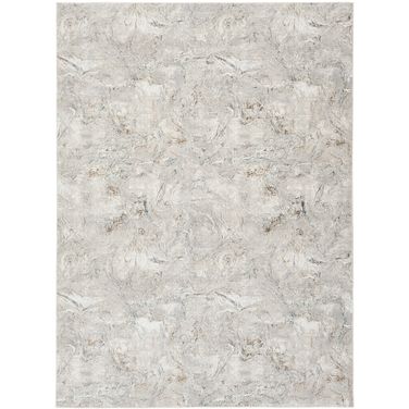 Glam 9' x 12' Modern Indoor Rug In Grey Multi