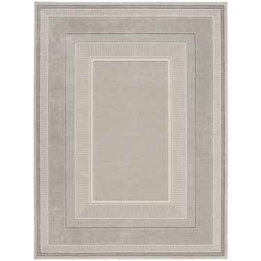Glam 9' x 12' Indoor Rug In Silver