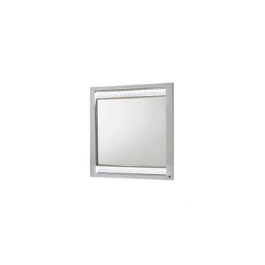 Glam Mirror In White