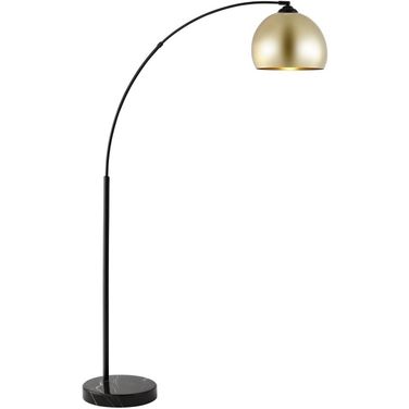 Glarien Floor Lamp in Gold and Black