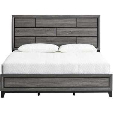 Glasgow Queen Bed In Gray