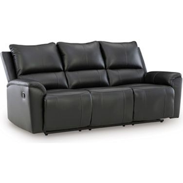 Glassmere Reclining Sofa In Black