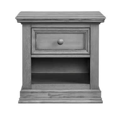 Glenbrook 1 Drawer Nightstand In Graphite Gray