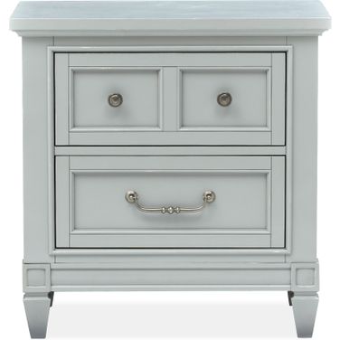 Glenbrook Drawer Nightstand In Pebble