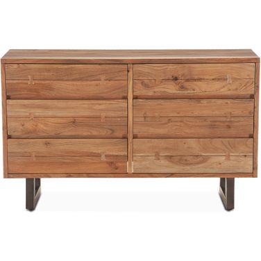 Glenwood Dresser In Smoked Acacia