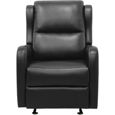 Durant Glider Reclining Chair In Black