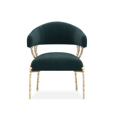 Glimmer Of Hope Accent Chair In Green