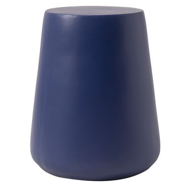 Glint Series Modern Side End Table In Saphire Blue