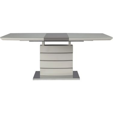 Glissand White Rectangular Dining Table